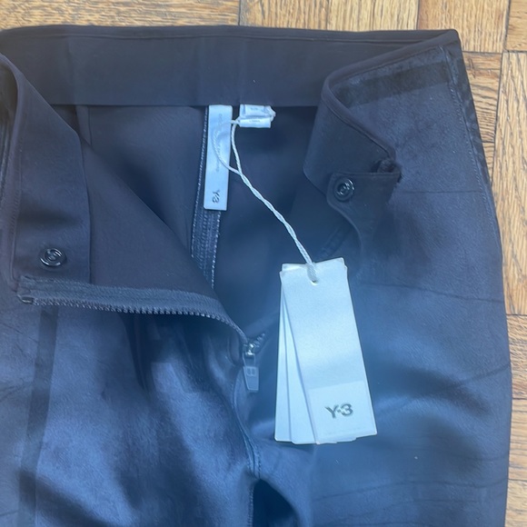 Y3 YOHJI YAMAMOTO VELVET EFFECT PANTS - SOLD OUT! - - Picture 6 of 13